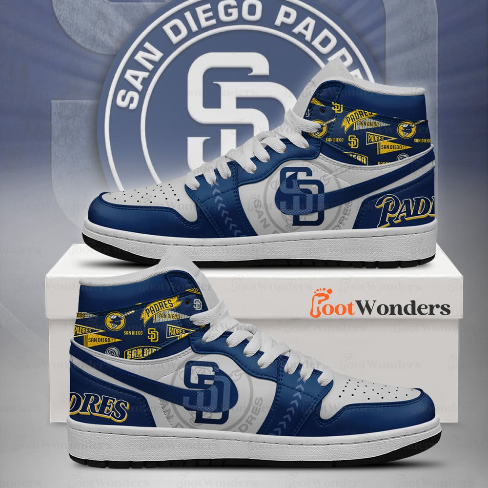 San Diego Padres High Top Air JD1 Sneaker