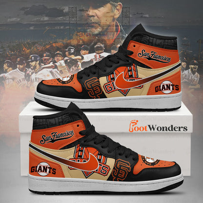 San Francisco Giants High Top Air JD1 Sneaker