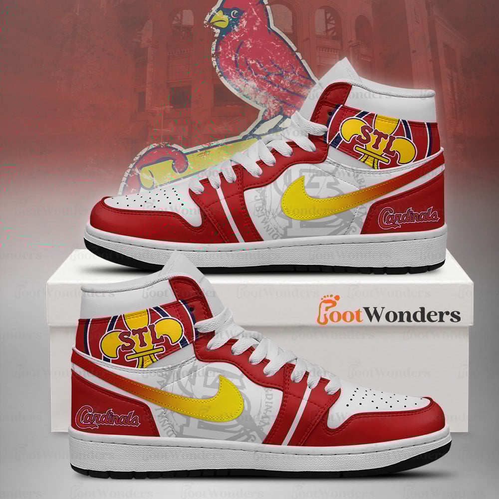 St. Louis Cardinals High Top Air JD1 Sneaker