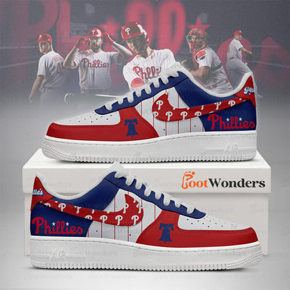 Philadelphia Phillies Low Top Air AF1 Sneaker