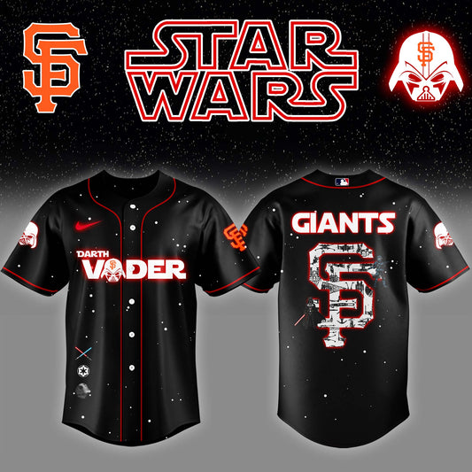San Francisco Giants x Stars Wars Darth Vader Night Baseball Jersey Editions Limited v2