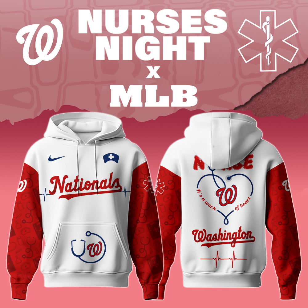 Washington Nationals Nurses Game Night Special Edition Hoodie
