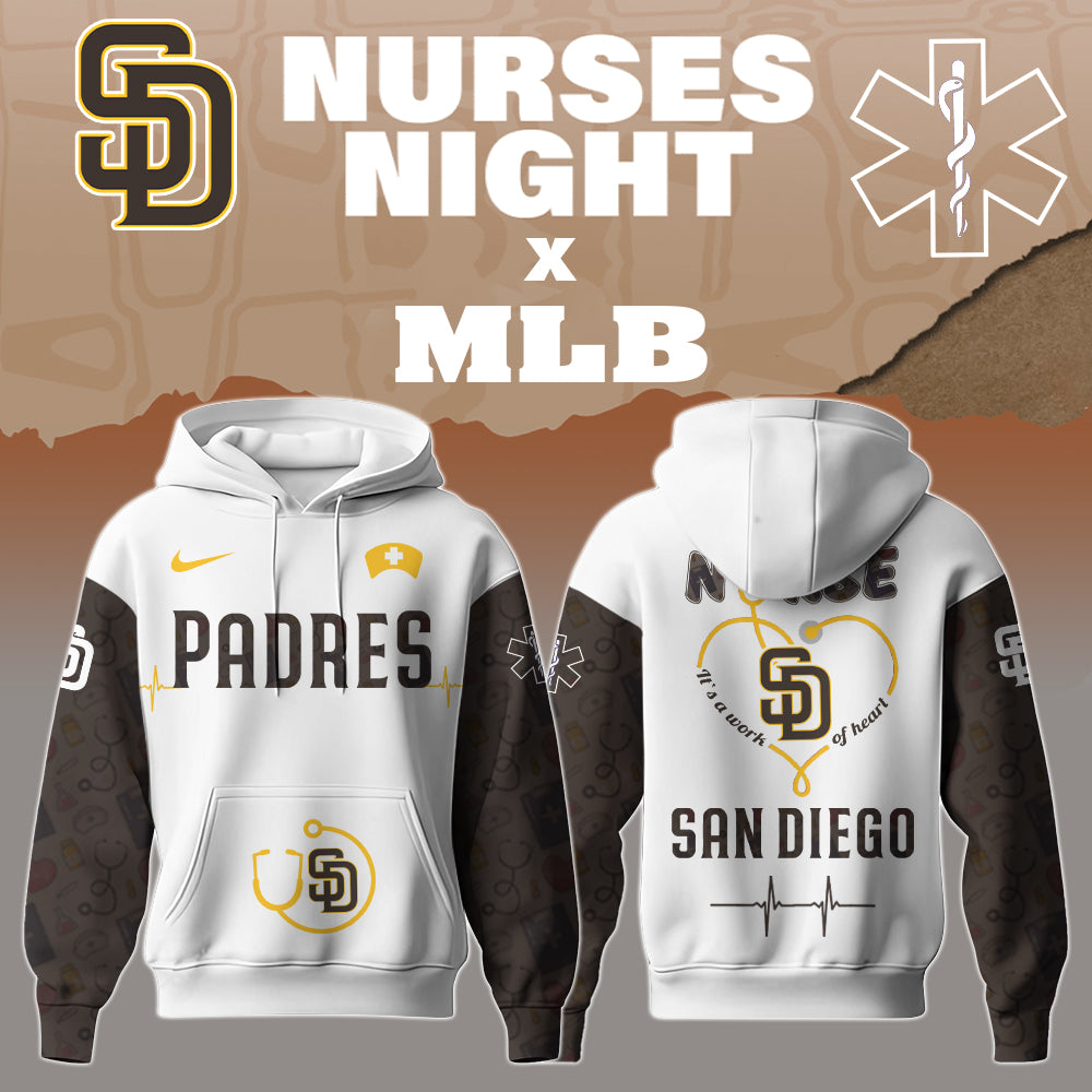 San Diego Padres Nurses Game Night Special Edition Hoodie