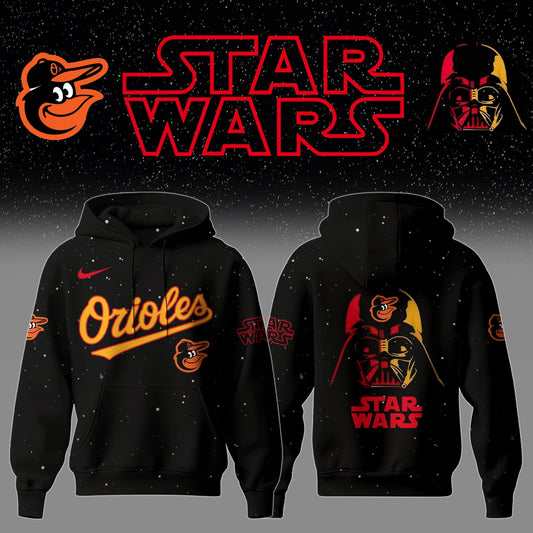 .Baltimore Orioles x Stars Wars Night Hoodie Editions Limited