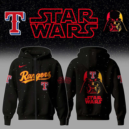 .Texas Rangers x Stars Wars Night Hoodie Editions Limited