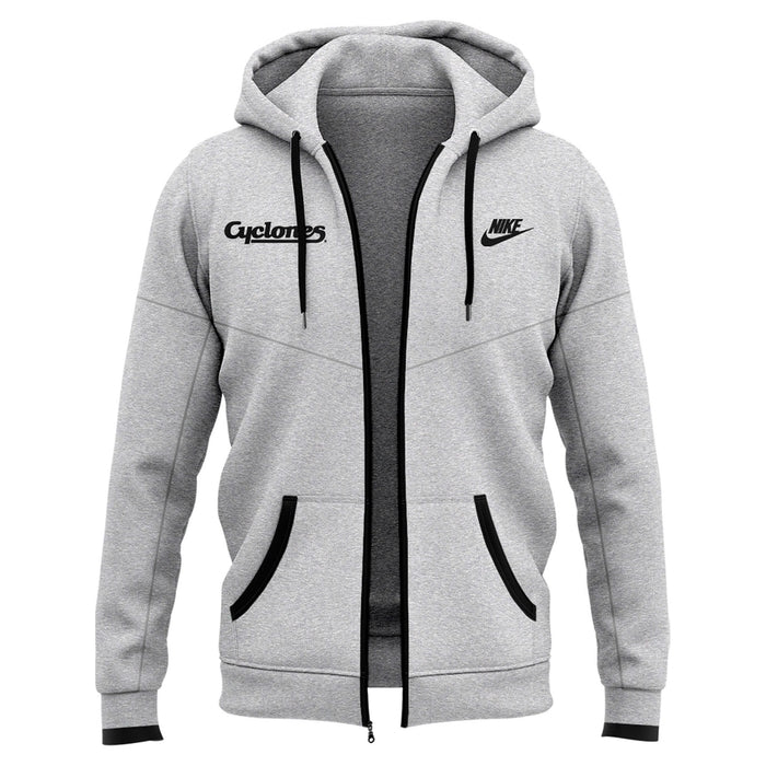 Special New Grey Black Edition Uniform Zip Hoodie