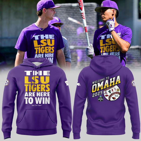 Special New Here To Win LSU Hoodie