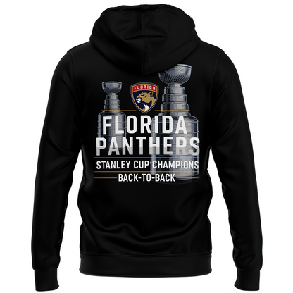 Special Edition Florida Panthers Back-To Back Champions Hoodie 2025