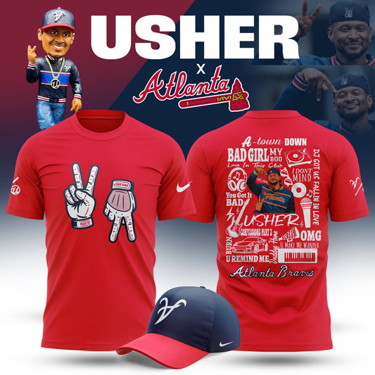 Atlanta Braves x Usher Night 2025 Tshirt