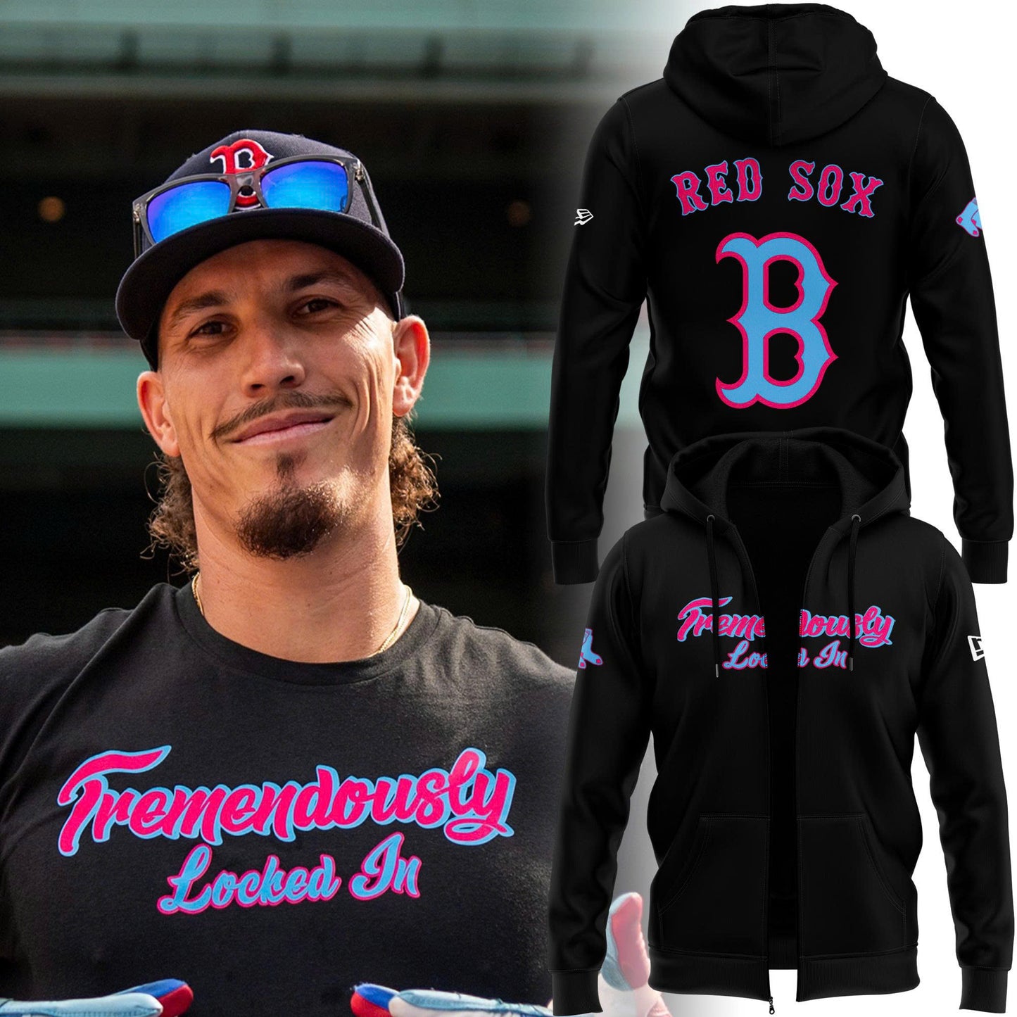 Special New "Tremendously Locked In" Zip Hoodie