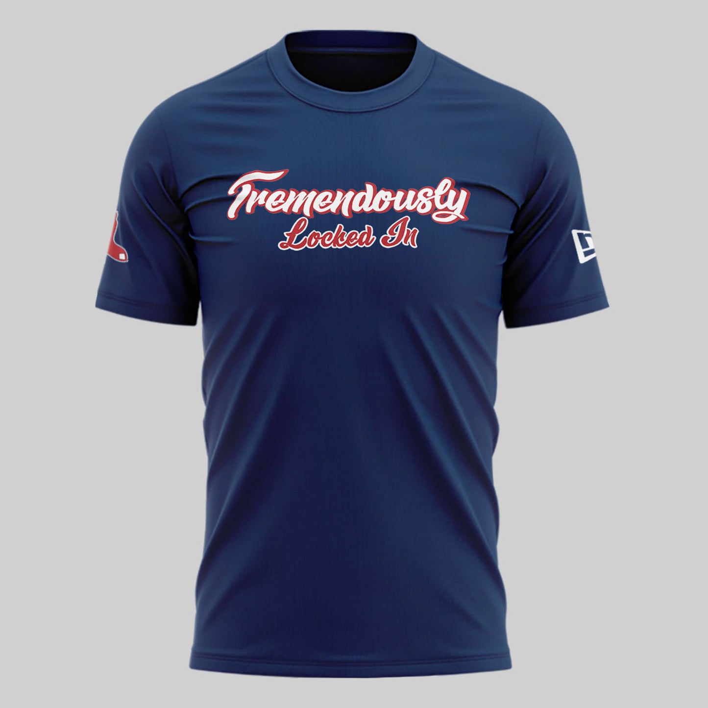 Special New "Tremendously Locked In" Navy TEE