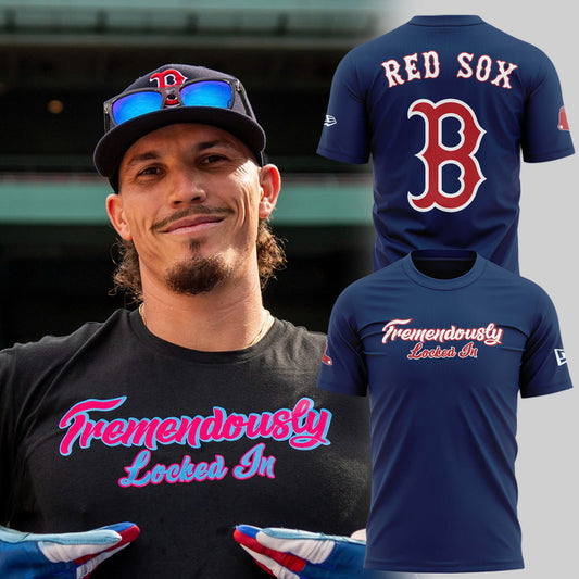 Special New "Tremendously Locked In" Navy TEE