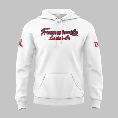 Special New "Tremendously Locked In" White Hoodie