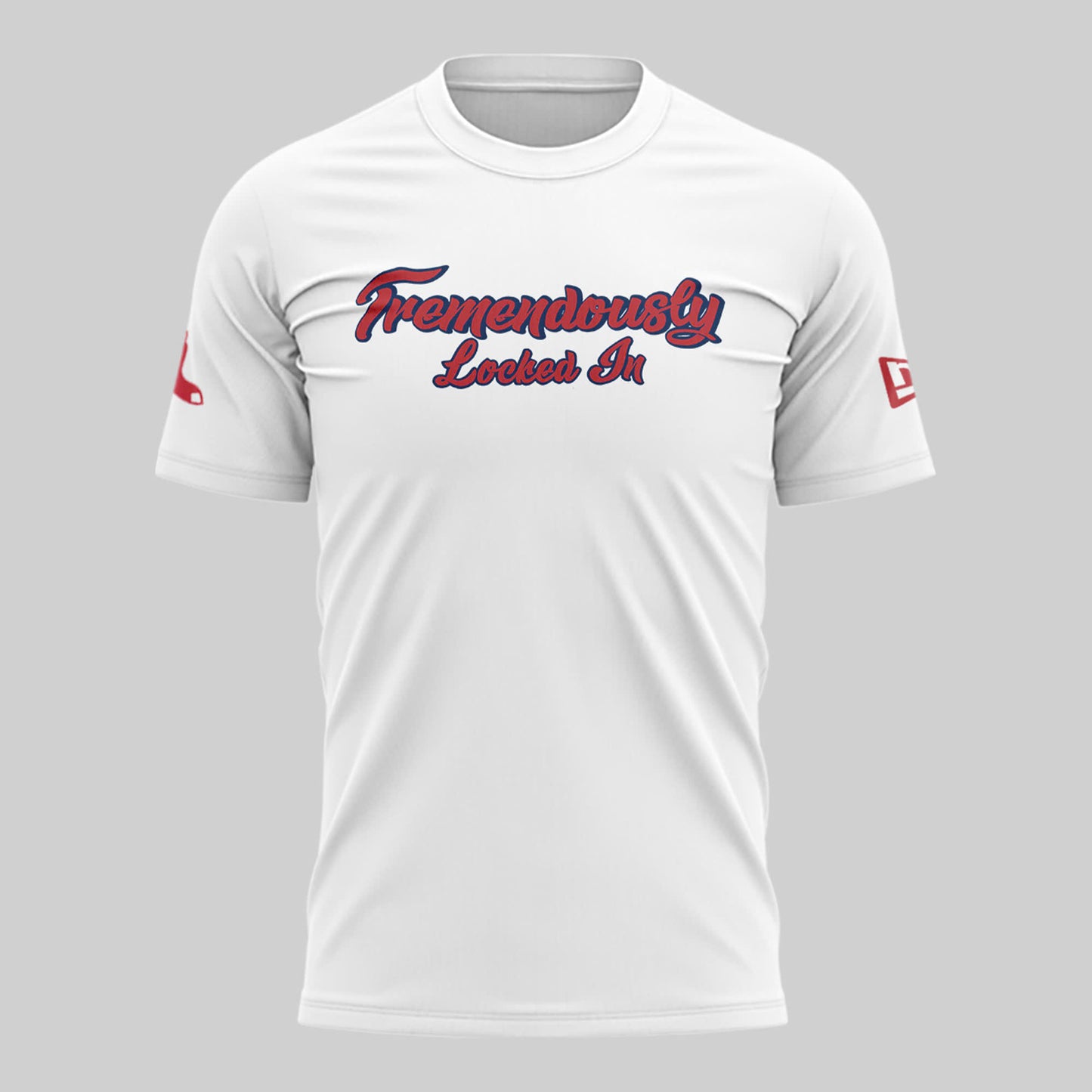 Special New "Tremendously Locked In" White TEE