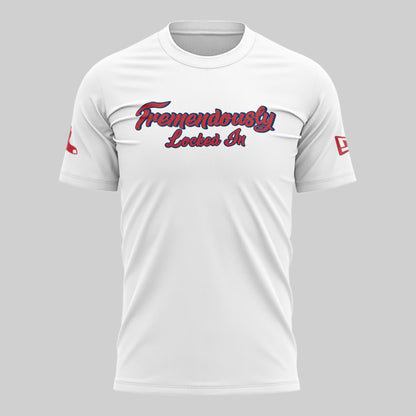 Special New "Tremendously Locked In" White TEE