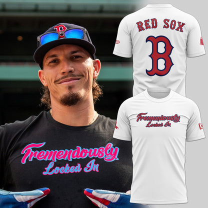 Special New "Tremendously Locked In" White TEE