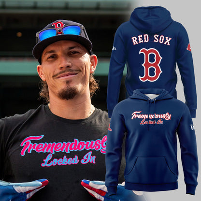 Special New "Tremendously Locked In" Navy Hoodie