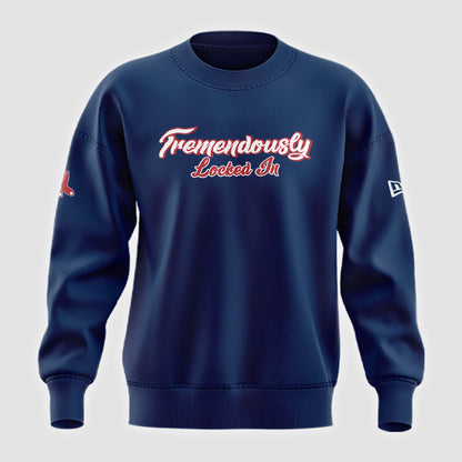 Special New "Tremendously Locked In" Navy Sweatshirt