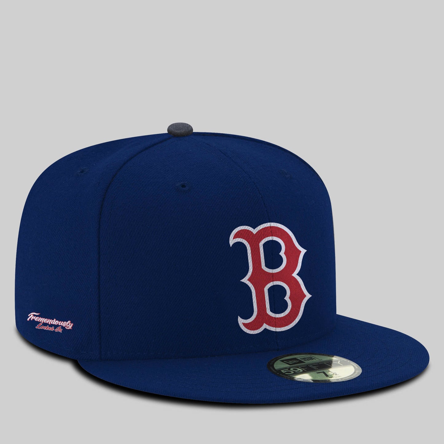 Special New "Tremendously Locked In" Navy Zip Hoodie