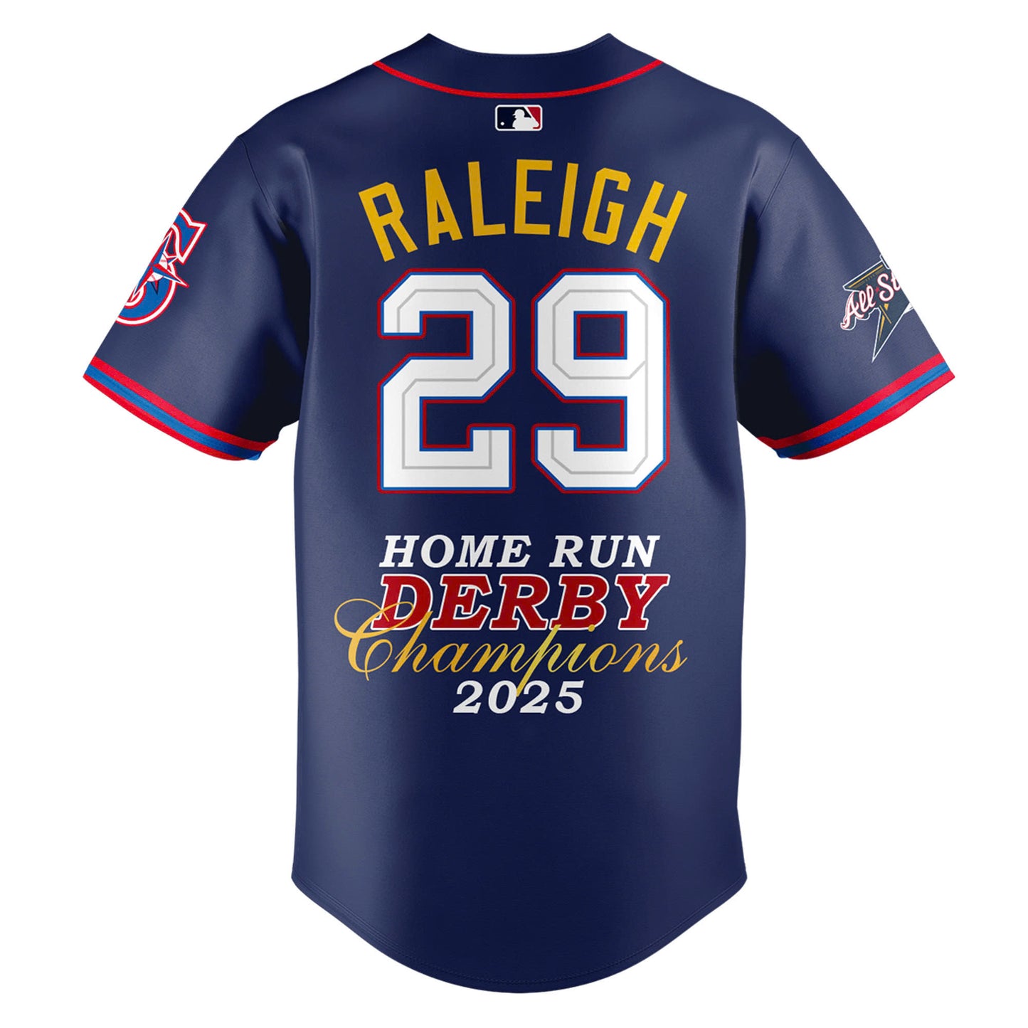 CAL Raleigh 2025 Home Runs Derby Champions jersey