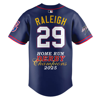 CAL Raleigh 2025 Home Runs Derby Champions jersey