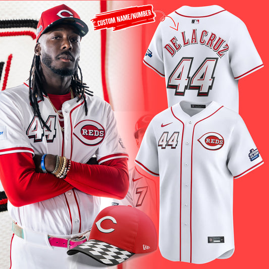 .Cincinnati Reds 2025 Speedway Classic Alternate Limited Jersey