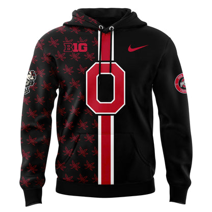 Premium Ohio State Buckeyes Black Hoodie 2025 Season