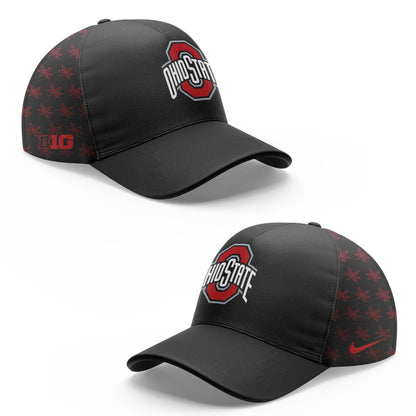Premium Ohio State Buckeyes Black Polo 2025 Season