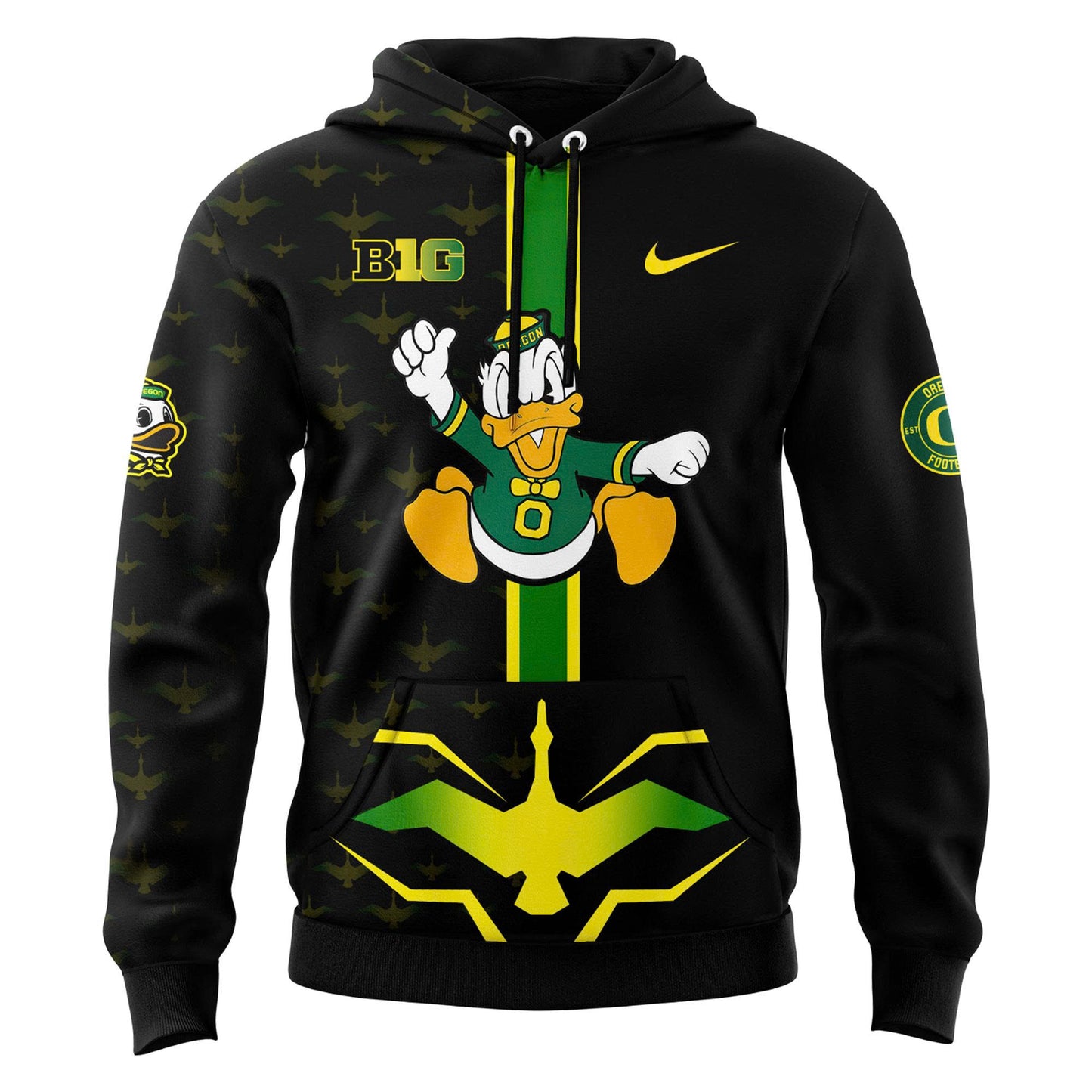 Oregon Ducks Football Season 2025 Hoodie V1