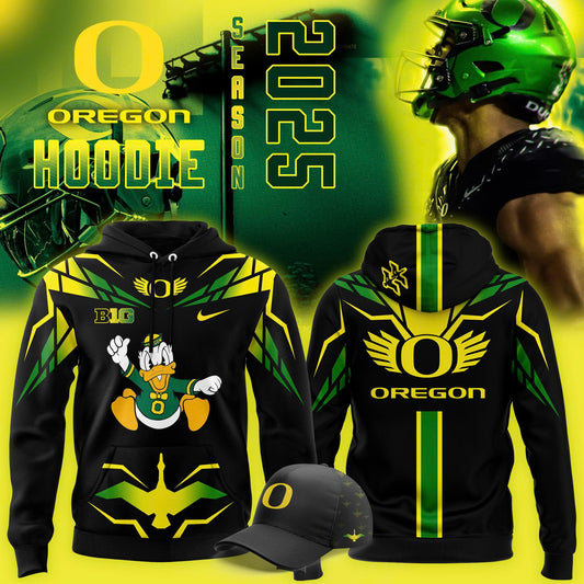 Oregon Ducks Football Season 2025 Hoodie V2