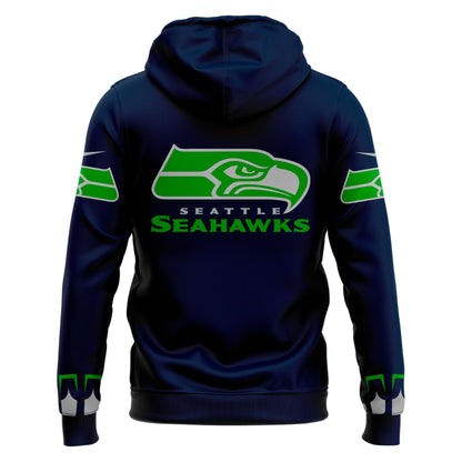 Seattle Seahawks 2025 The Graphic God Hoodie v1