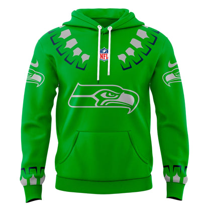 Seattle Seahawks 2025 The Graphic God Hoodie v3