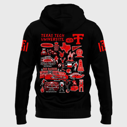 Special New Vive La Fete 100th Anniversary Ŧhrowbacks Impressions Artwork Hoodie