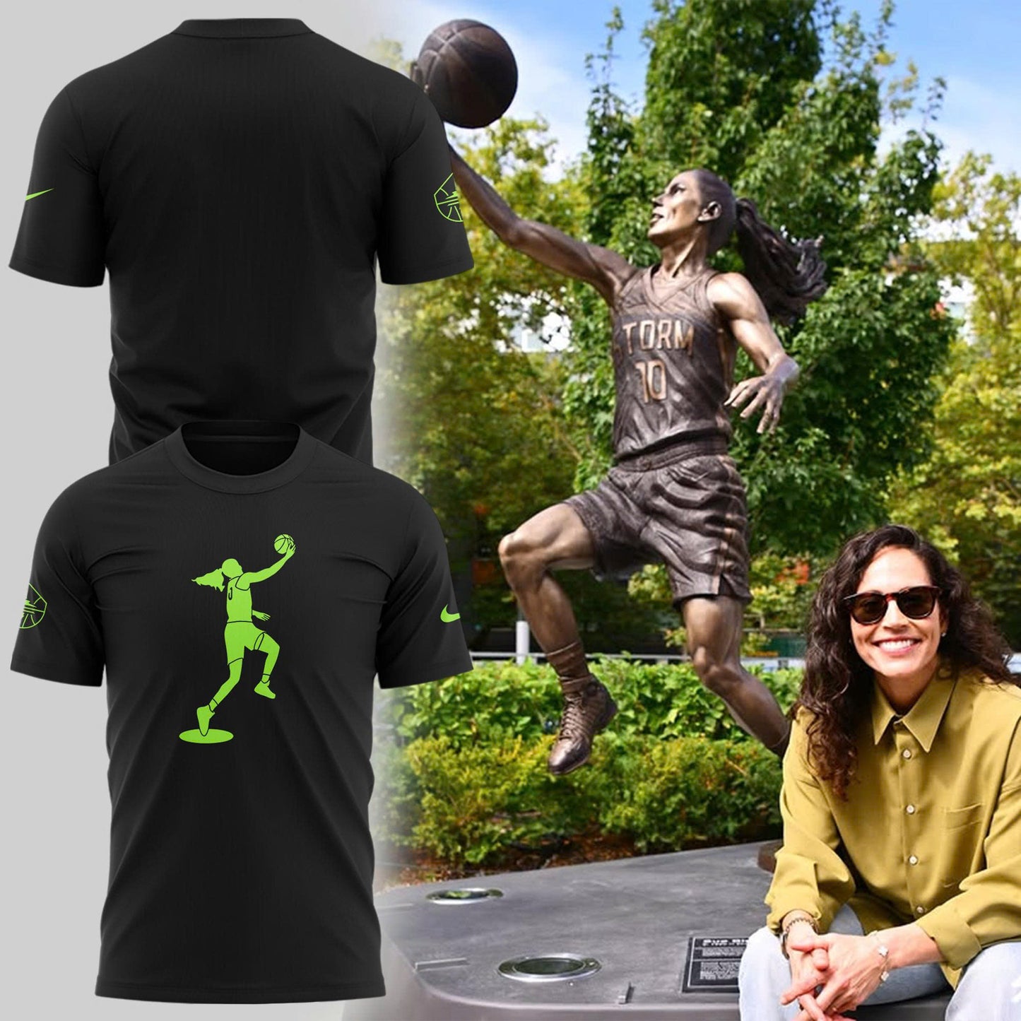 Special 2025 Forever Sue Seattle Storm T-Shirt 2