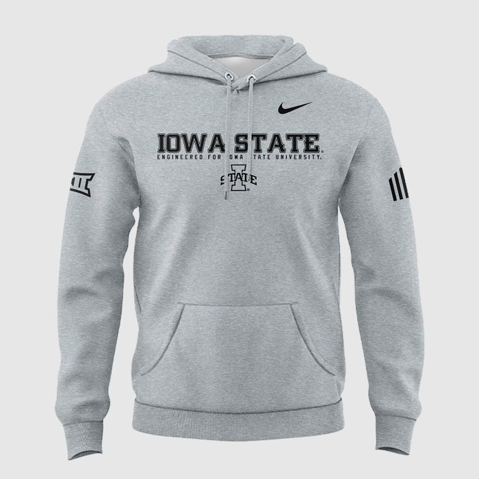 Special New 2025 ISC Logo Hoodie In Grey