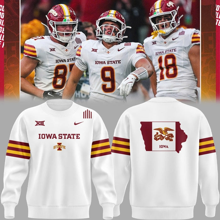 Special Edition Iowa State Uniform Sweat - White
