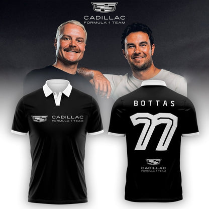 VALTTERI BOTTAS CADILLAC POLO (Black)