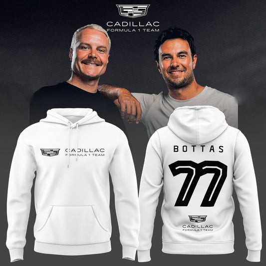 VALTTERI BOTTAS CADILLAC HOODIE (White)