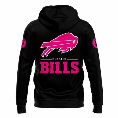Buffalo Bills Breast Cancer Awareness 2025-2026 Hoodie v1