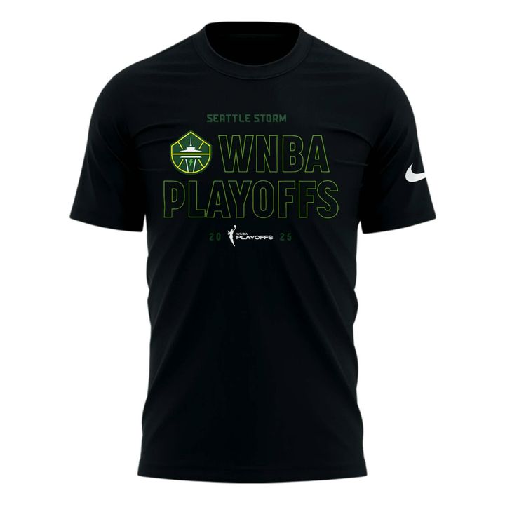 Special 2025 WNBA Playoffs Seattle Storm T-Shirt 2