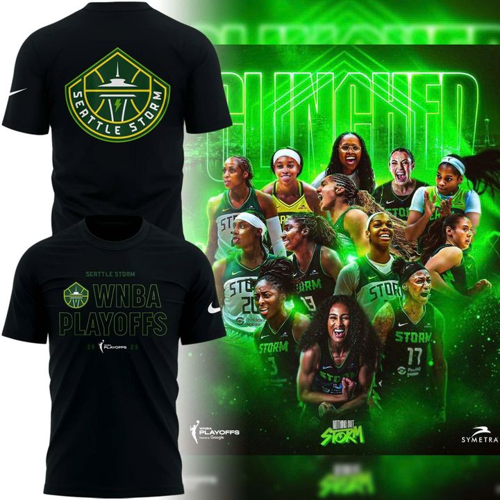 Special 2025 WNBA Playoffs Seattle Storm T-Shirt