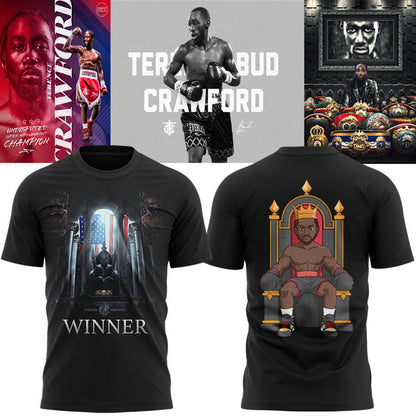 Terence Crawford Winner "Game of Thrones" 2025 Shirt