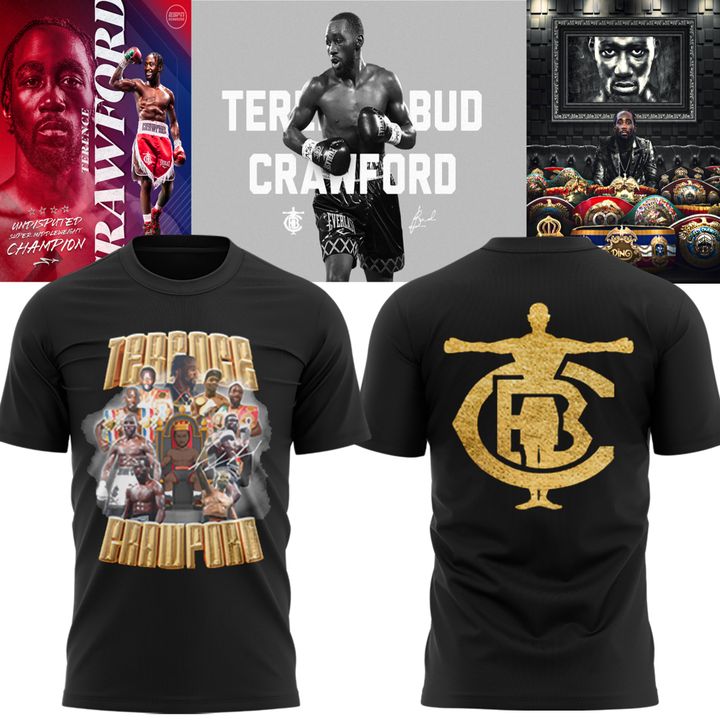 Terence Crawford "The Champ Is Here" 2025 Shirt