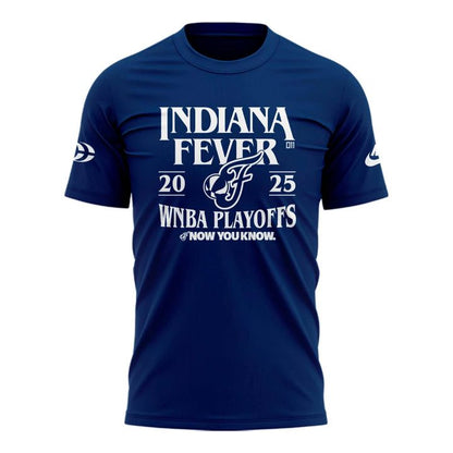 Special New Caitlin Clark 2025 WNBA Playoffs Navy T-Shirt