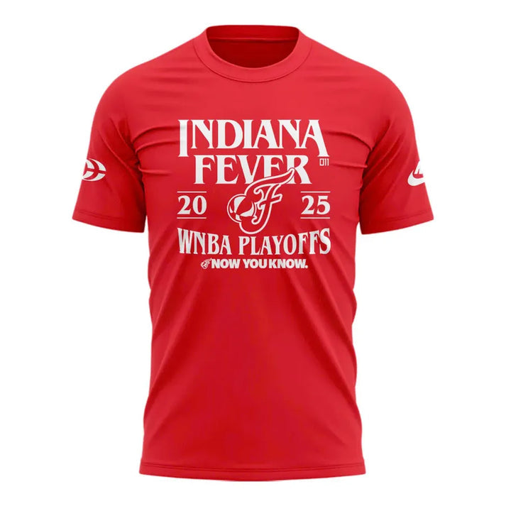 Special New Caitlin Clark 2025 WNBA Playoffs Red T-Shirt