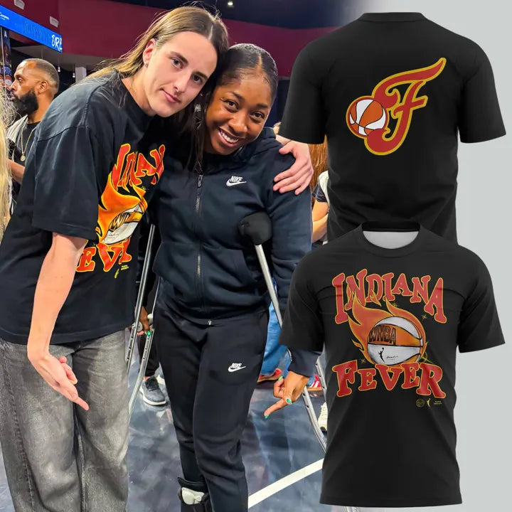 Special New Indiana Fever Basketball T-Shirt