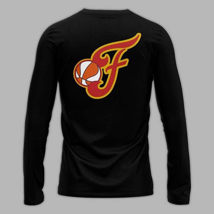 Special New Indiana Fever Basketball Long Sleeve Shirt