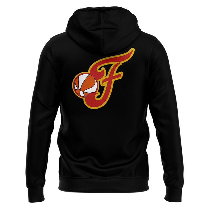 Special New Indiana Fever Basketball Zip Hoodie