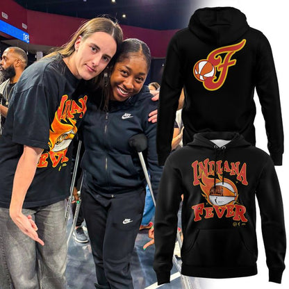 Special New Indiana Fever Basketball Hoodie