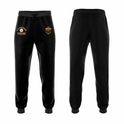 Pittsburgh Steelers 2025 Ireland Dublin game Hoodie - Yellow